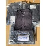 33 X MASCOT CORPORATE BLACK EU SIZE S 36" POLO SHIRTS