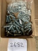 149x ASSORTED SIZED STEEL BOLTS
