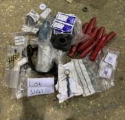 200x Approx Assorted Parts Joblot Inc No.38 Hone Grip, Cleaning Pads, 30mm Bonded Washer & Tuffcut S