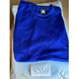 20 X ORN DELUXE ROYAL BLUE TEE SHIRTS MEDIUM