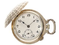 Taschenuhr/ Formuhr: Seltene Savonnette in Form eines Golfballes, Talis Watch Co., 20er Jahre