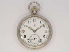 Schweizer Taschenuhr von Omega für das englische Militär. 2. WK