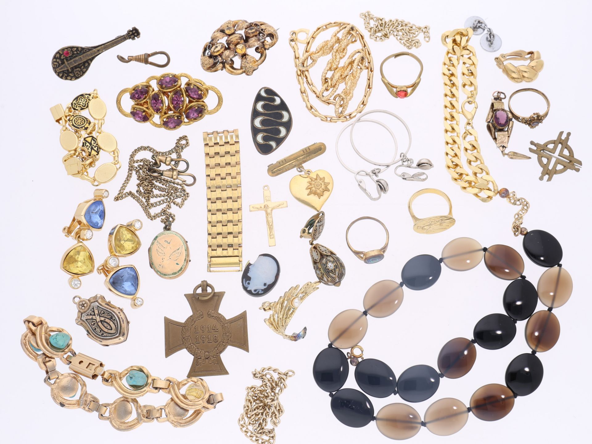 150 Teile Modeschmuck Mix – Halsketten, Armbände Produktbild-Vorschau 5