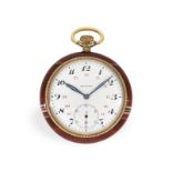 Taschenuhr: Chronometre Zenith mit Achatgehäuse, um 1920/1930