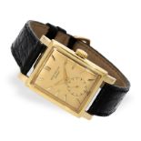Armbanduhr: seltene große, rechteckige Patek Philippe Ref. 2434, ca. 1949