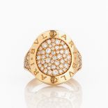 BULGARI Ring mit Brillanten