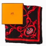 HERMÈS CARRÉ - Seidentuch ''Couronnes'' (Crowns)