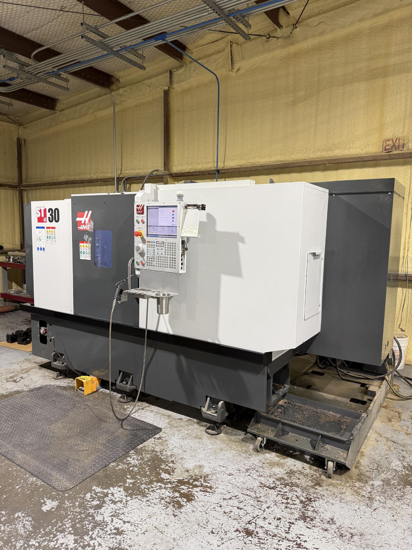 2021 Haas ST-30 CNC Lathe, Haas Control, 10" 3 Jaw Chuck, 3" Bore, 12 Station Turret With Tool - Image 4 of 28