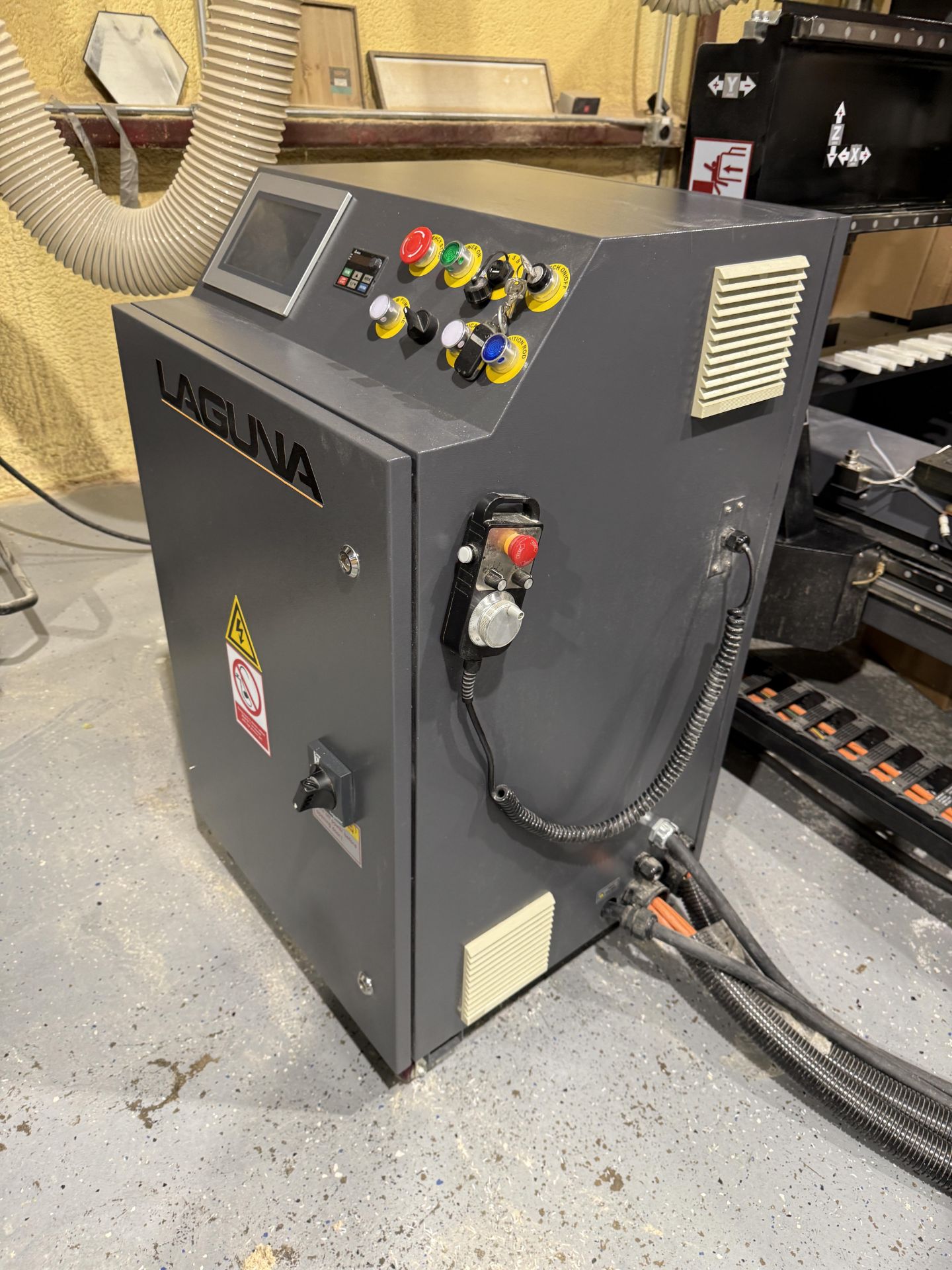 2020 Laguna Model NA48 Smart Shop | SUV CNC Router, 8 Station Tool Holder, 6 Vacuum Sections, - Image 10 of 28