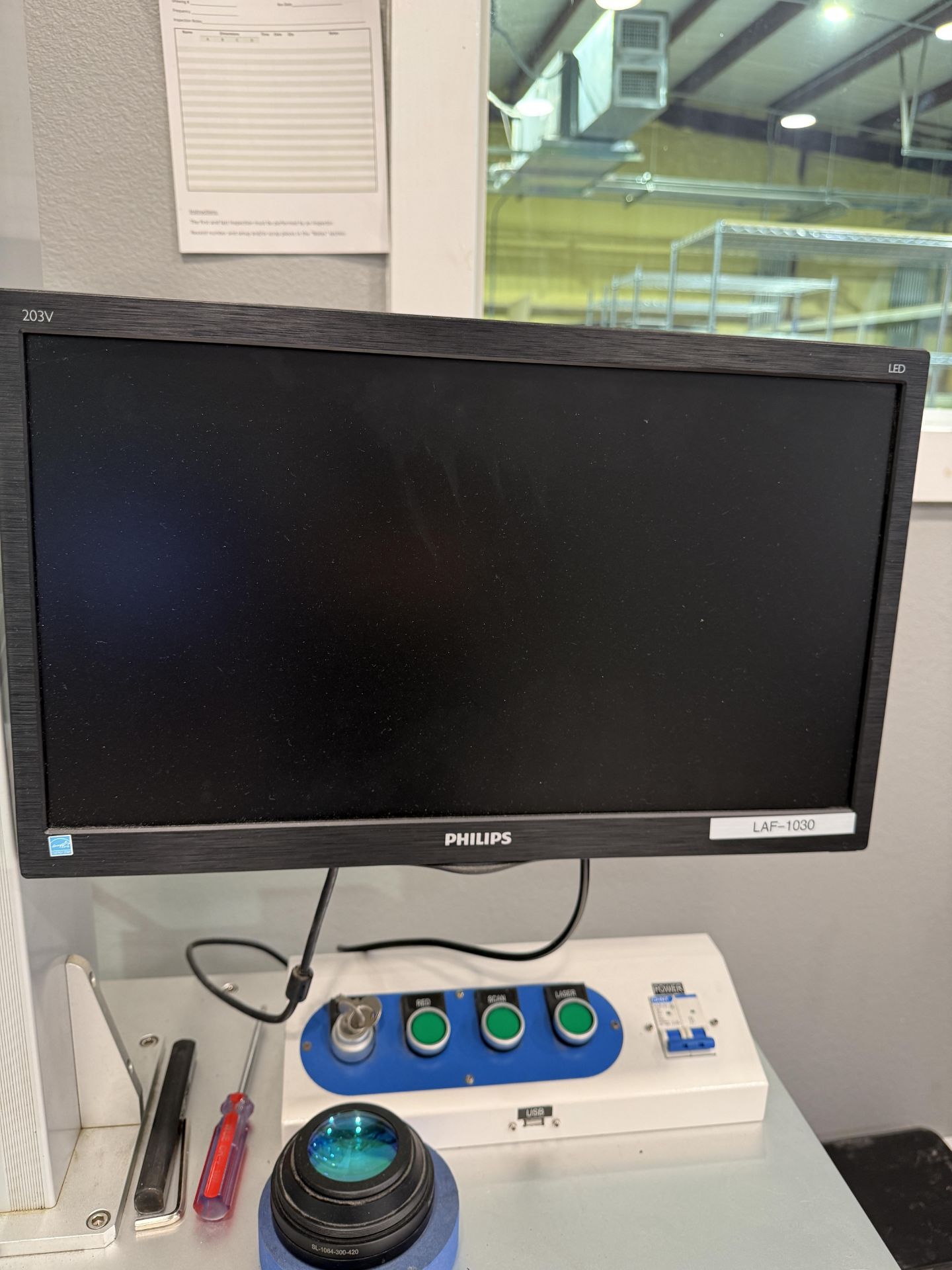 Laguna Smartshop Laser OM Laser Engraver With PC & Monitor, Control Various Extras With Small Rotary - Image 9 of 18