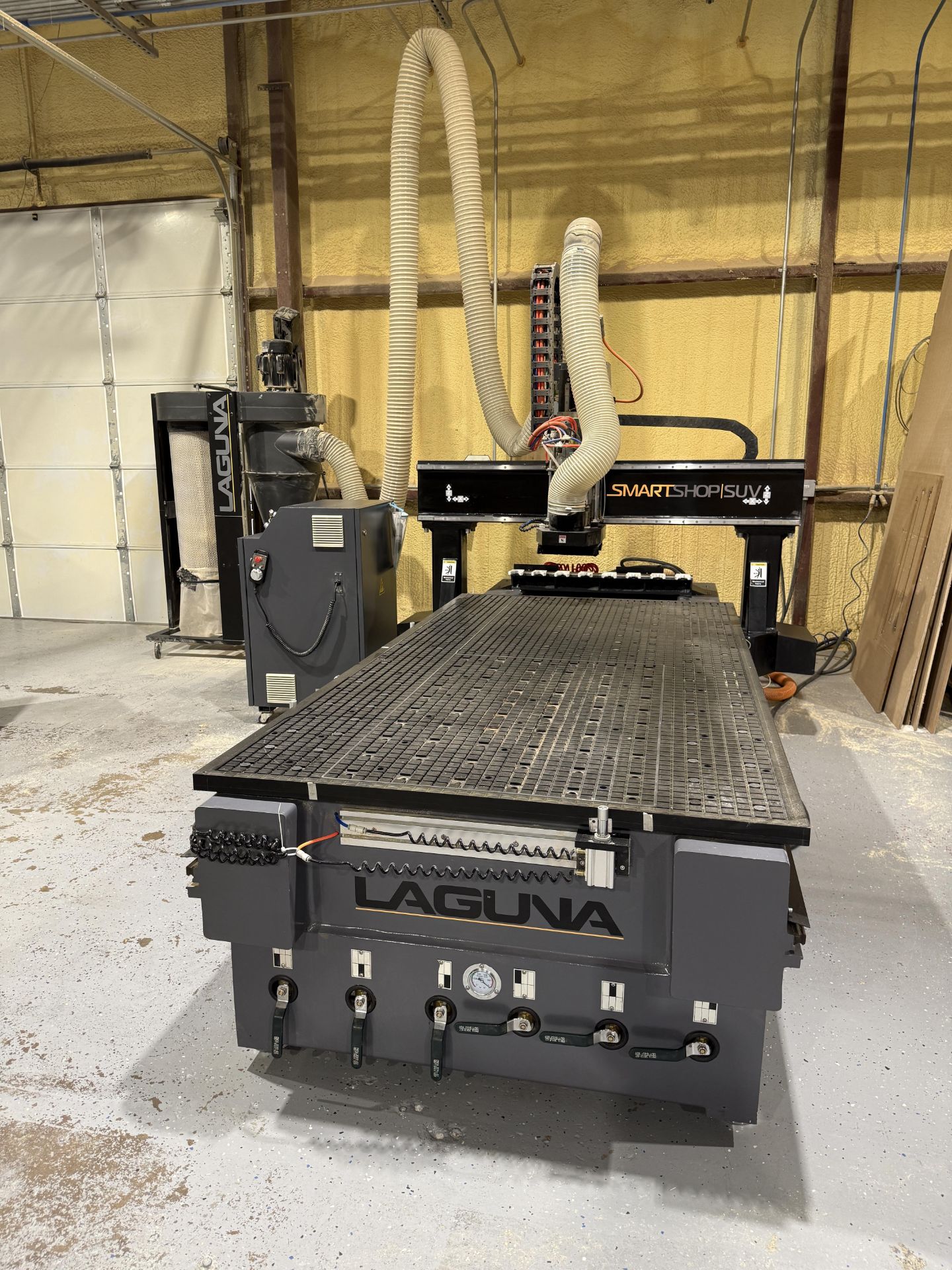 2020 Laguna Model NA48 Smart Shop | SUV CNC Router, 8 Station Tool Holder, 6 Vacuum Sections,