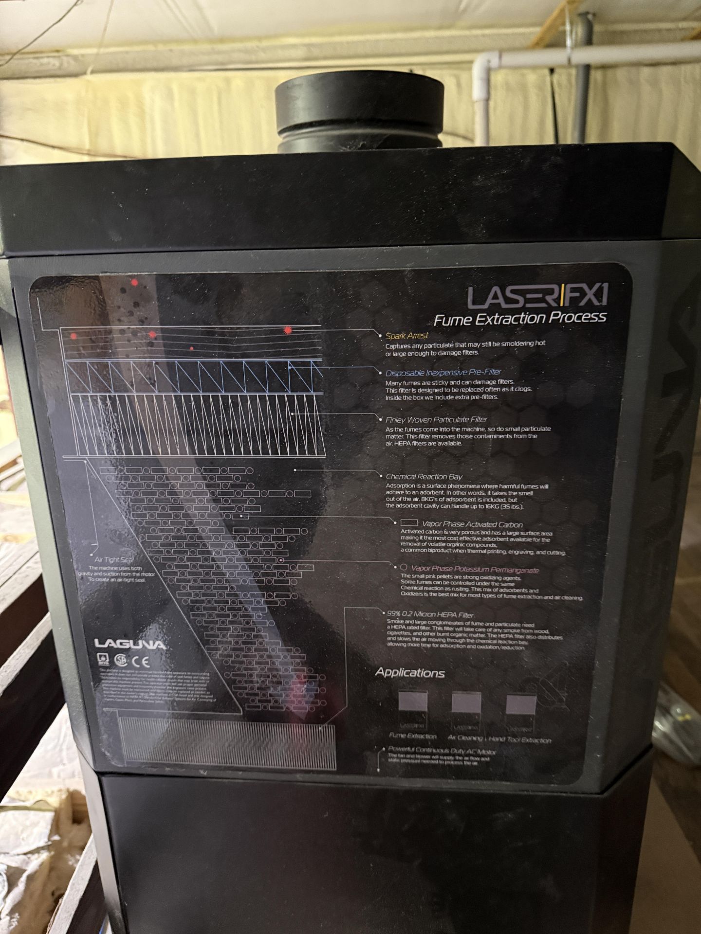 2020 Laguna Model LC-390 Smartshop Laser EX Engraver/Cutter With Fume Extractor, Industrial - Image 20 of 23
