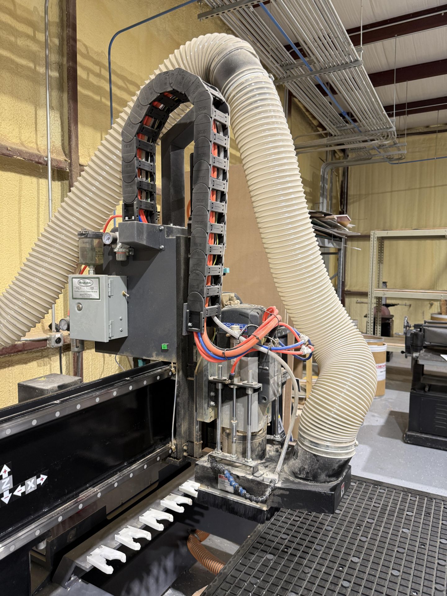 2020 Laguna Model NA48 Smart Shop | SUV CNC Router, 8 Station Tool Holder, 6 Vacuum Sections, - Image 9 of 28