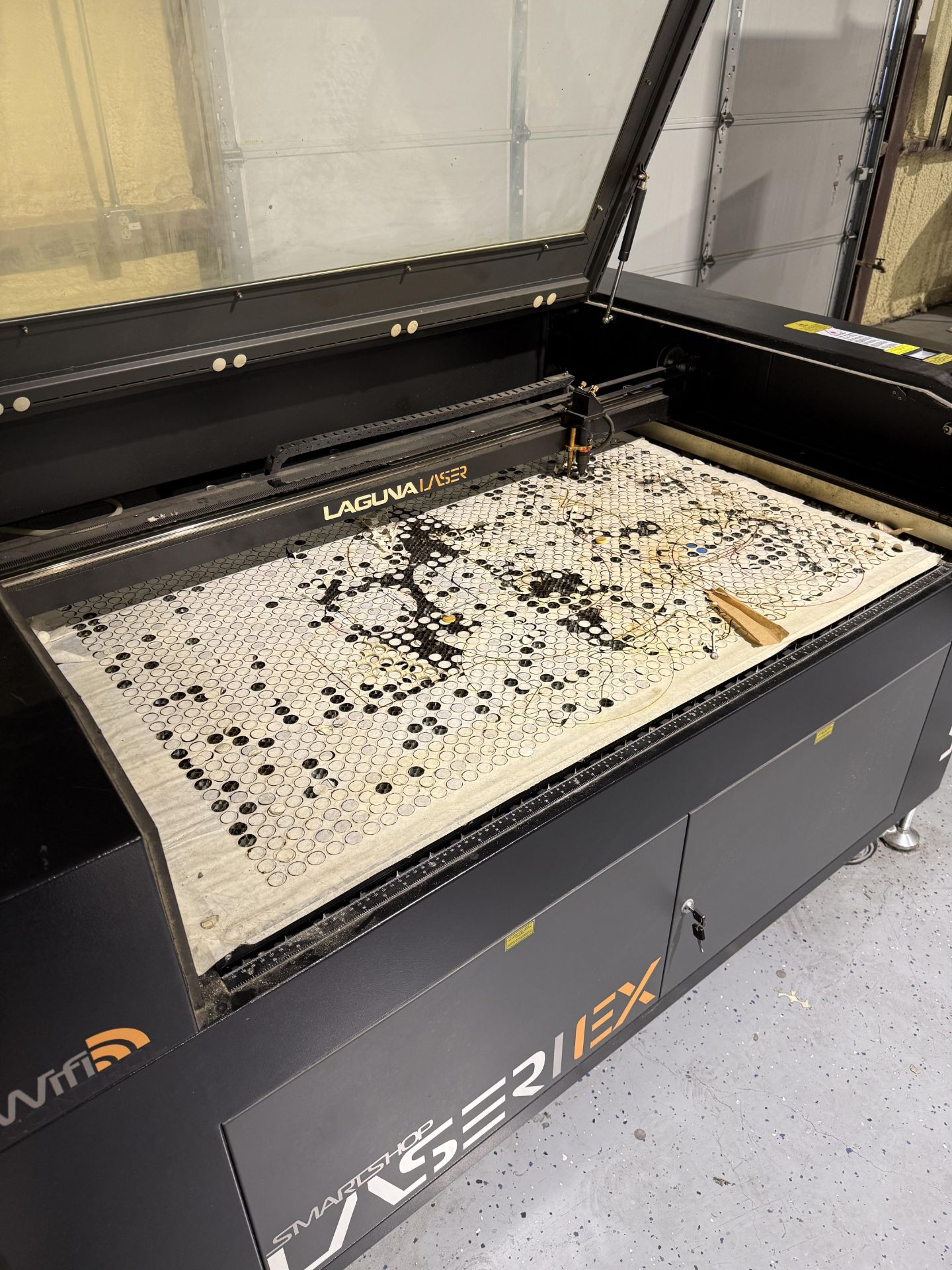 2020 Laguna Model LC-390 Smartshop Laser EX Engraver/Cutter With Fume Extractor, Industrial - Image 11 of 23