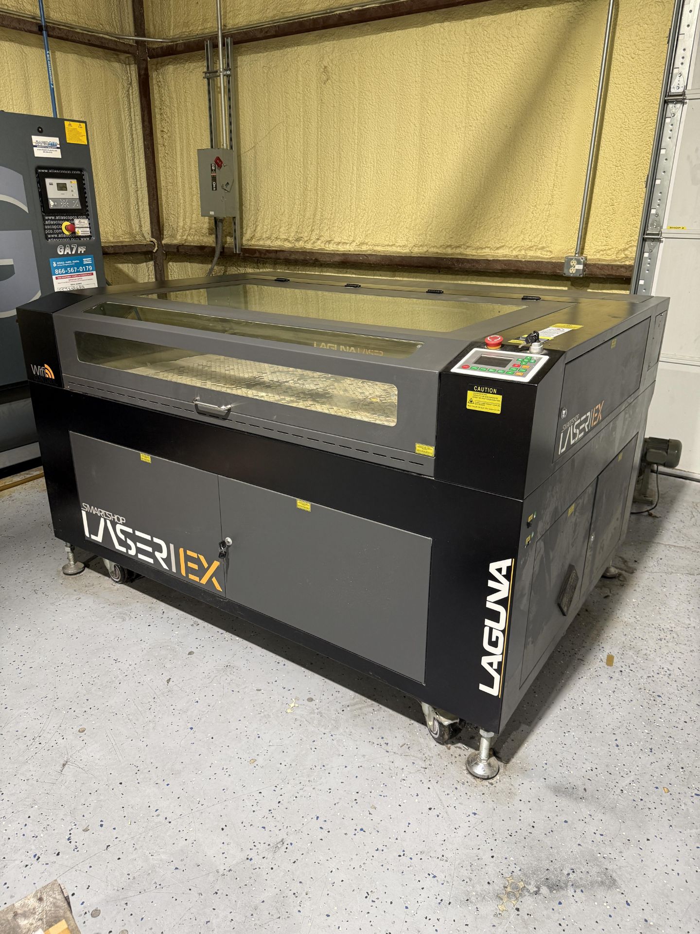 2020 Laguna Model LC-390 Smartshop Laser EX Engraver/Cutter With Fume Extractor, Industrial - Image 3 of 23