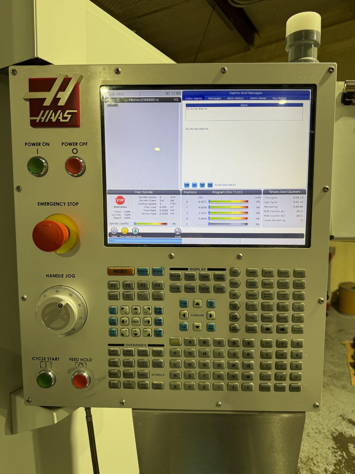 2019 Haas ST-25Y CNC Lathe With Y Axis Live Tooling, 10" 3-Jaw Chuck, Tool Presetter, Sub Spindle - Image 3 of 30
