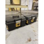 (2) DeWalt Tool Boxes With Misc Hand Tools