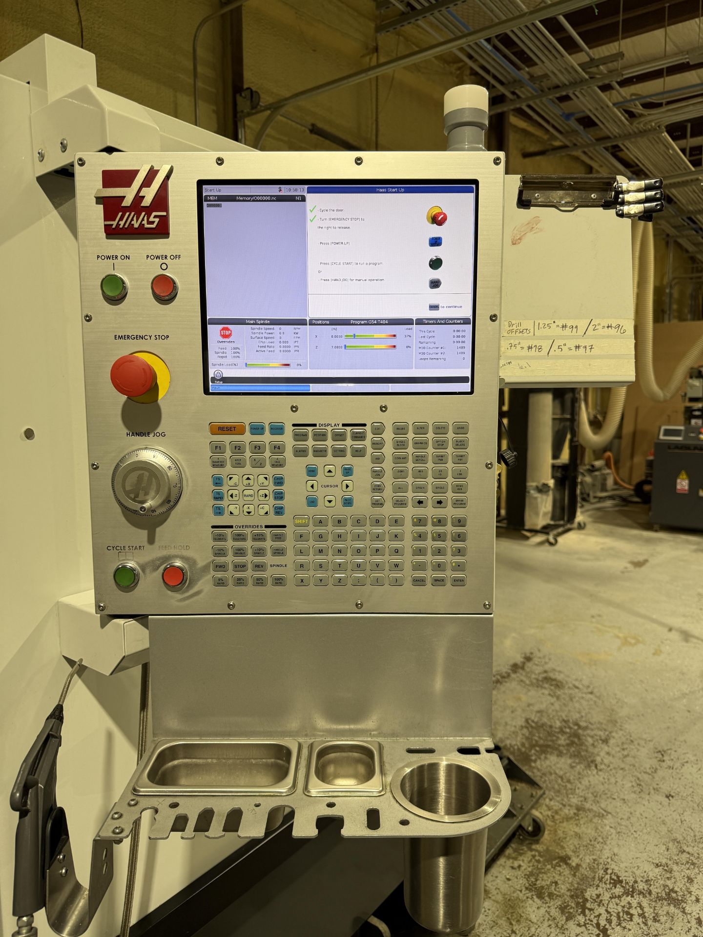 2021 Haas ST-30 CNC Lathe, Haas Control, 10" 3 Jaw Chuck, 3" Bore, 12 Station Turret With Tool - Image 3 of 28