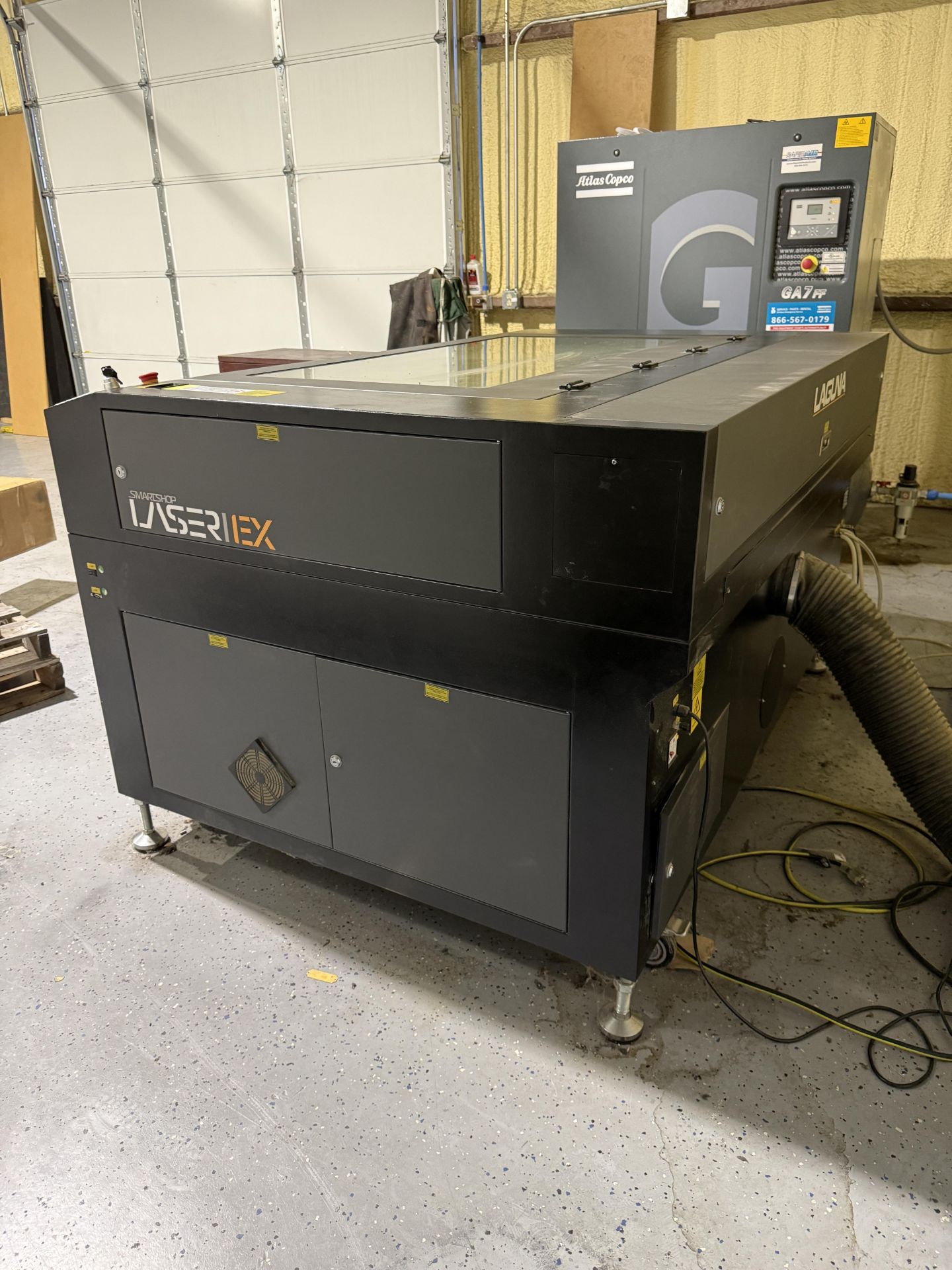 2020 Laguna Model LC-390 Smartshop Laser EX Engraver/Cutter With Fume Extractor, Industrial - Image 5 of 23