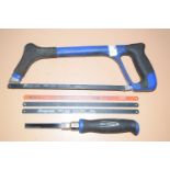 Blue Point pad saw and hacksaw with Snap-on blades