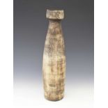 Hans Coper (1920-1981) Bottle Form, an early stoneware vase, impressed seal mark, 46cm. high