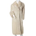 Saga, a blue fox fur coat,