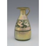 Gordon Forsyth for Pilkington, a Royal Lancastrian lustre vase, 1909, single handled conical