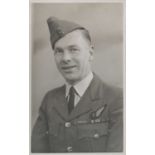 World War II Bomber Command interest; a collection of Royal Air Force ephemera and uniform for