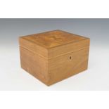 David Linley (British, 1961), for Alfred Dunhill, a humidor/jewellery box, the strung and