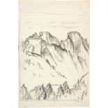 Giovanni Giacometti; Badile e Cengalo