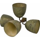 Diego Giacometti; Applique murale à quatre cloches