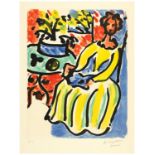 Henri Matisse; Marie-José en robe jaune