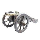 A 19th Century Bronze Saluting Cannon
