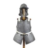 An English Civil War Period Harquebusier Armour
