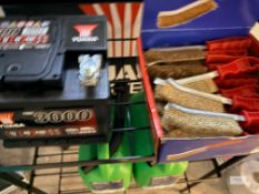 Battery, Wire Brushes & 2: Petrol Cans