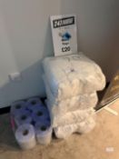 Quantity of Paper Rolls & Packs of Rags