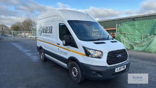 Ford Transit 350 L2 H3, 1,995cc, 6 Speed Manual, 130PS, Diesel Panel Van, Registration No. EJ18 YDW,
