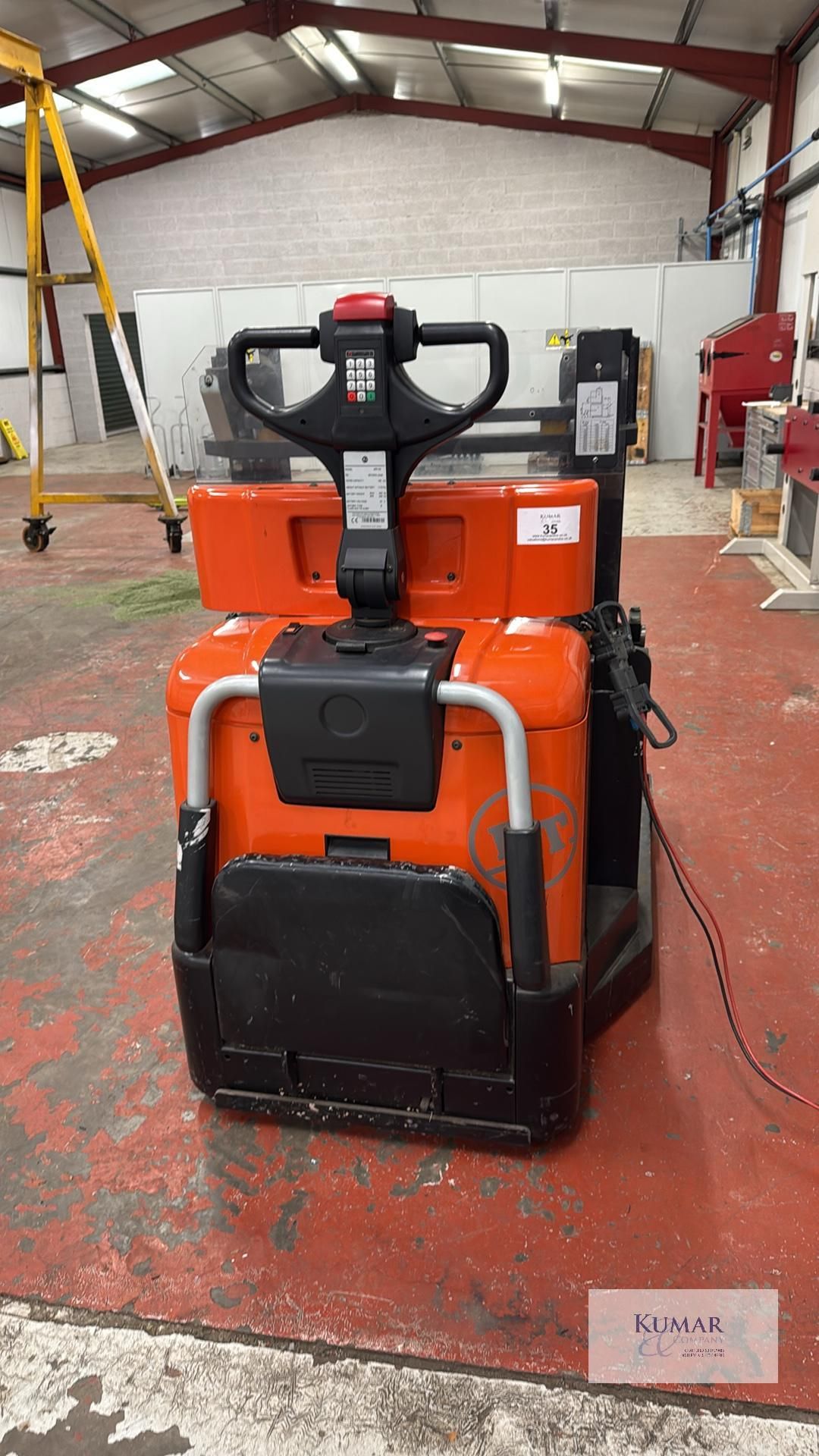 BT Model SPE125, Pedestrian Battery Operated Fork Lift Truck, Rated Capacity 750Kg, Serial No.