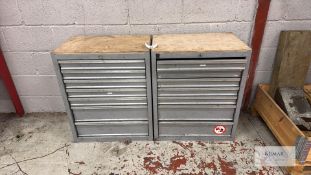 2: Seven Drawer Silver Tool Chests