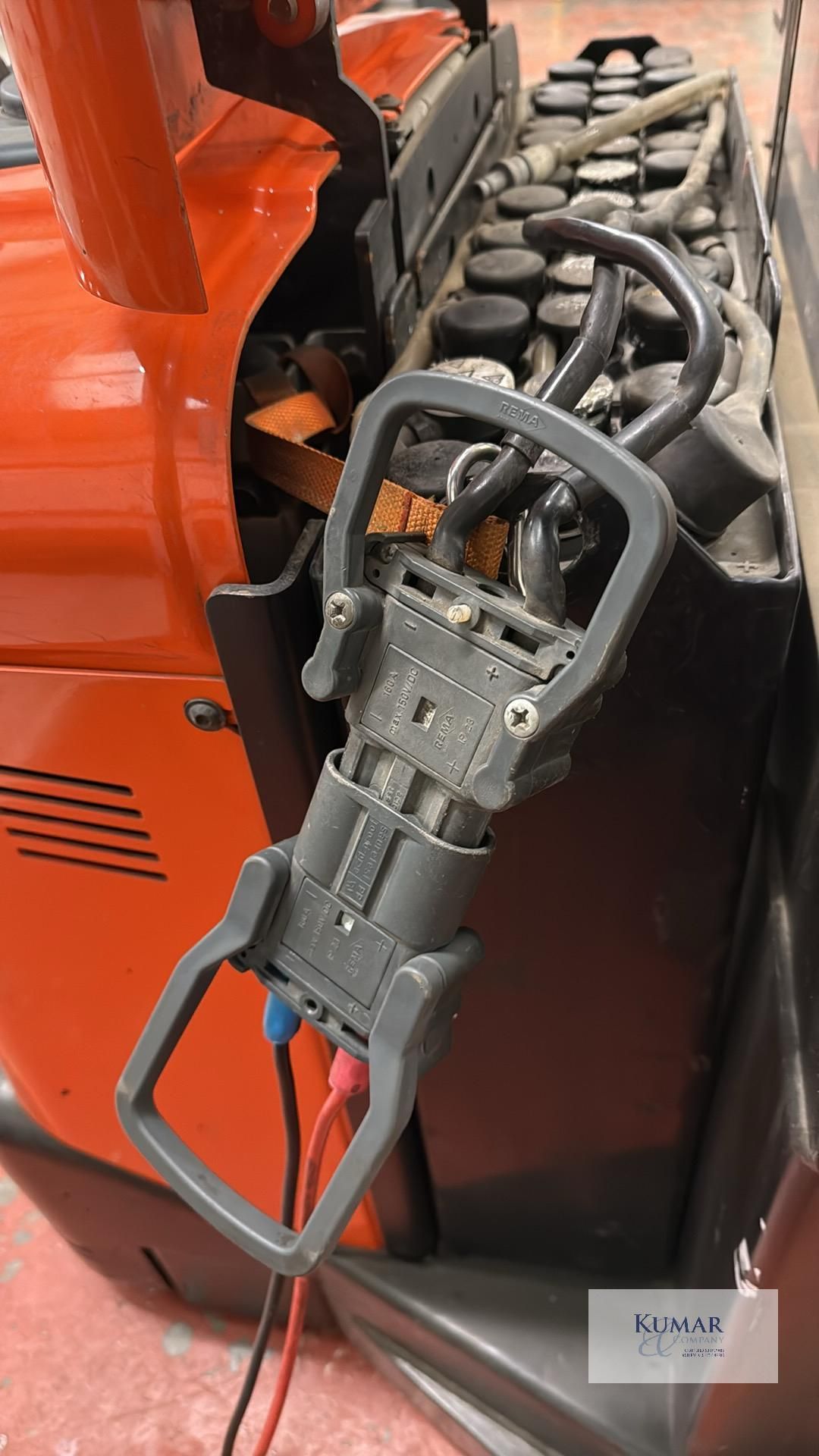 BT Model SPE125, Pedestrian Battery Operated Fork Lift Truck, Rated Capacity 750Kg, Serial No. - Image 7 of 17