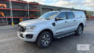 Ford Ranger WildTrak Eco Blue, 1,996cc, Automatic Double Cab Pick Up Truck With Load Bed Cover