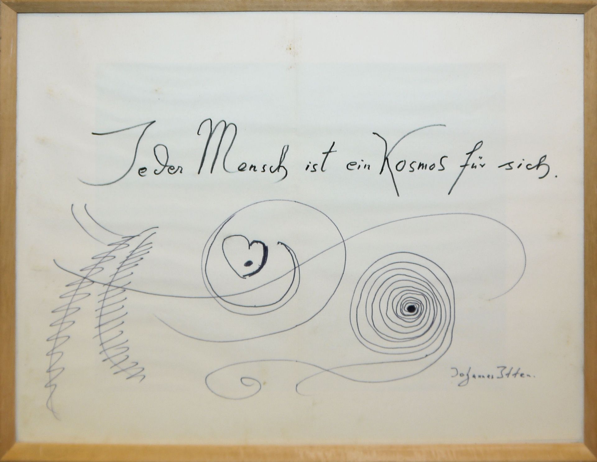 Franzsepp Würtenberger, Nachlass des Künstlers mit Zeichnungen, Kunstkonzepten, Fotografien, Monogr