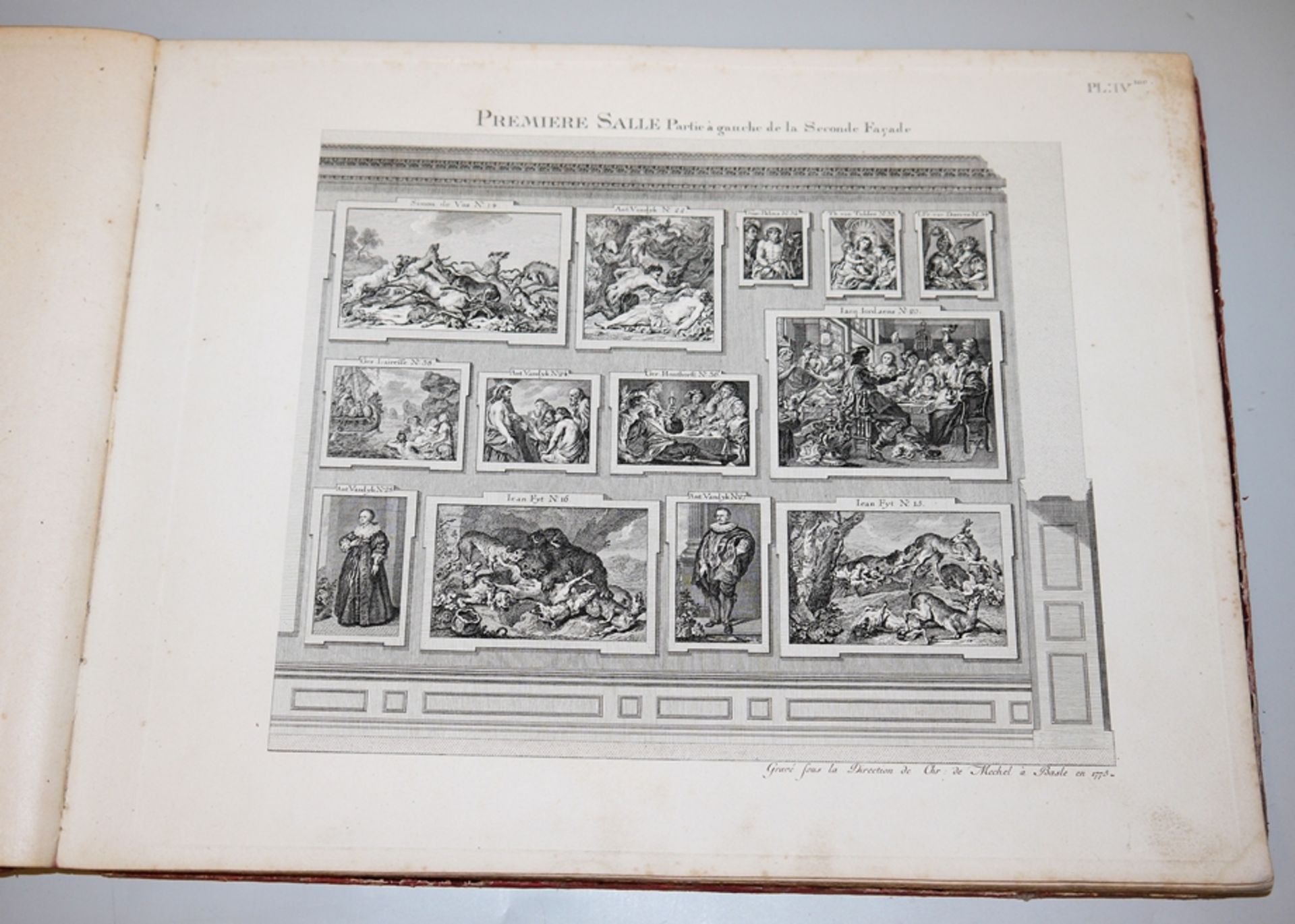 Nicolas de Pigage, La Galerie Electorale De Dusseldorff ou Catalogue Raisonné Et Figuré De Ses Tabl - Bild 3 aus 4