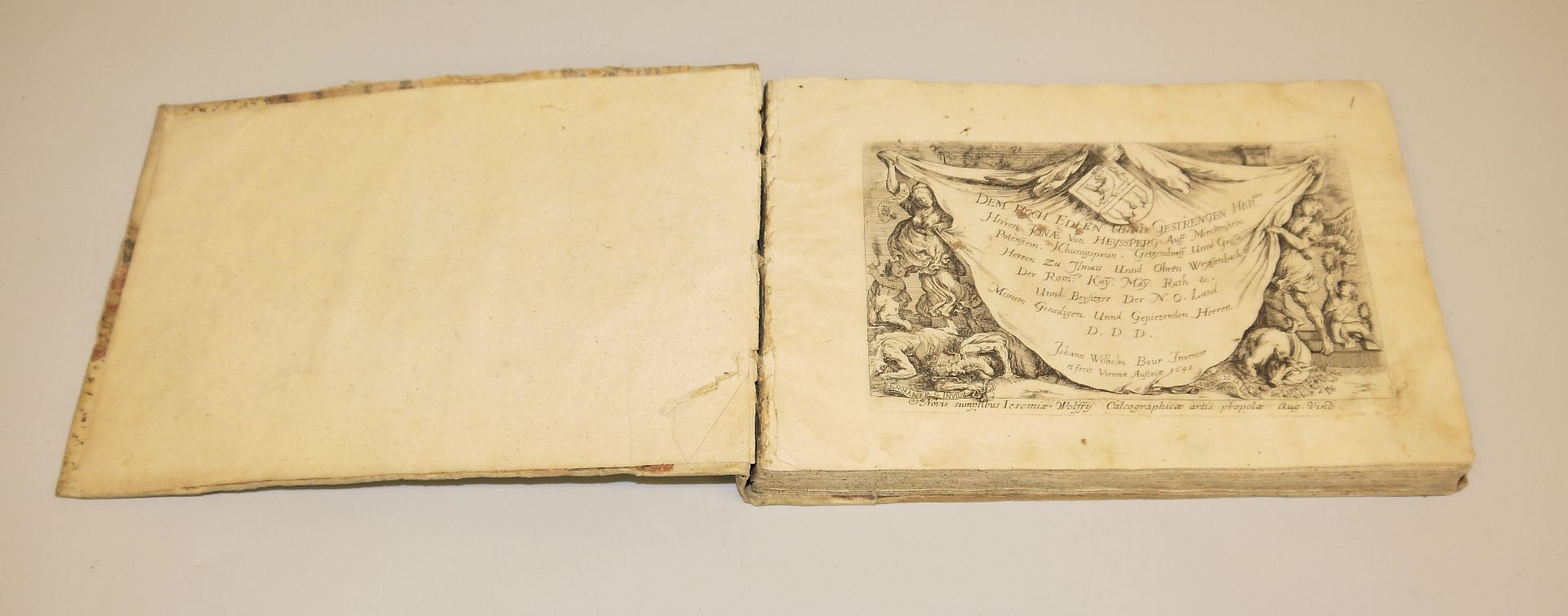 Johann Wilhelm Baur, Band “Ovidii Metamorphosis oder Verwandlungs Bücher...”, Augsburg 1641