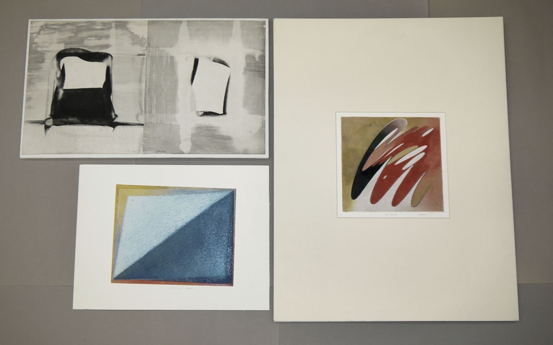 Daniel Nagel, Sammlungsnachlass mit 10 kleinformatigen Originalen, 5 x gerahmt - Bild 10 aus 10