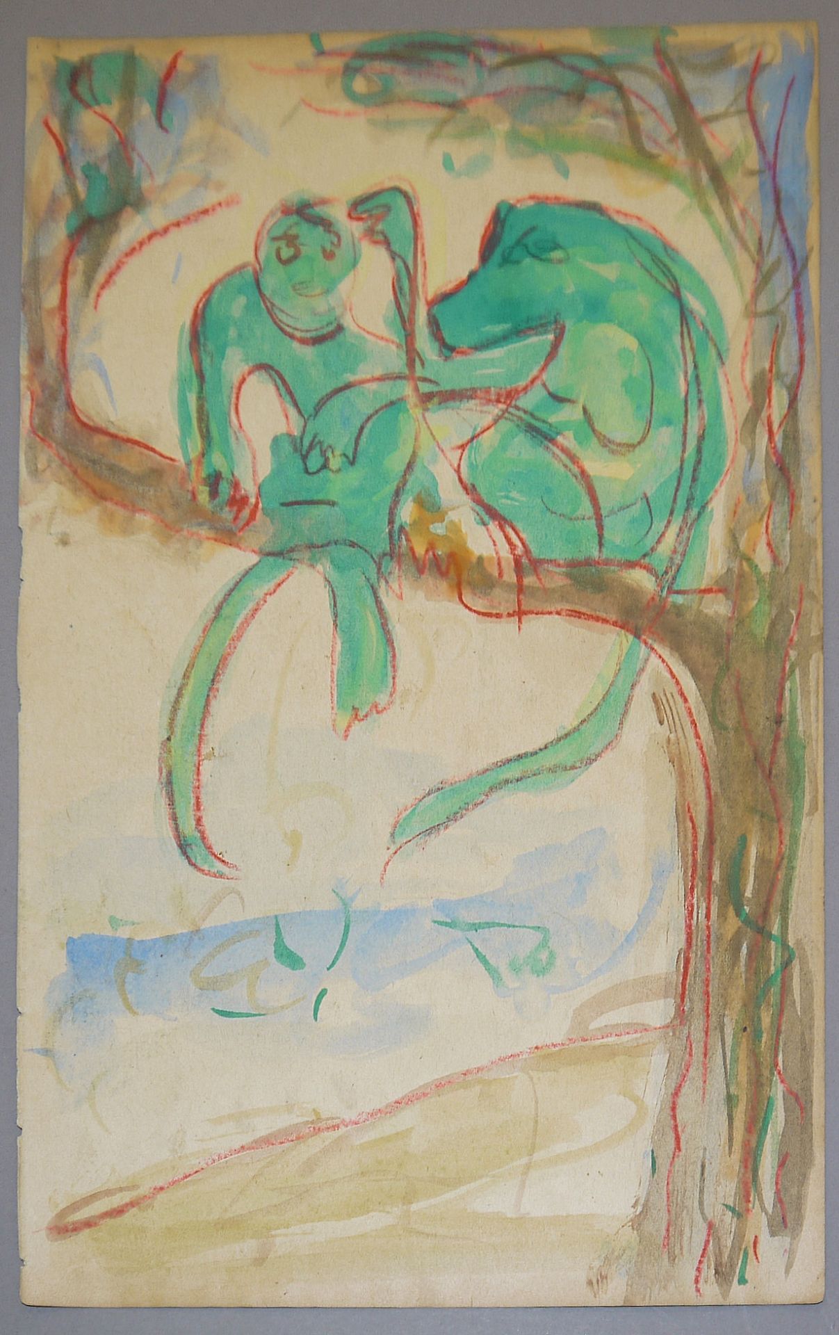 Expressionist, 7 Aquarellzeichnungen von 1926 - 1931 - Bild 5 aus 7