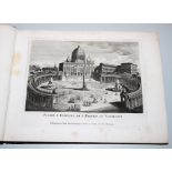 Antiquarisches Veduten-Album über Rom um 1869
