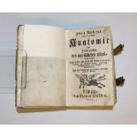 Antiquarisches zur Anatomie von 1722 und zur Wundheilung von 1719, selten!