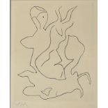 Hans Arp, Paroles Peintes II, signierte Radierung von 1965