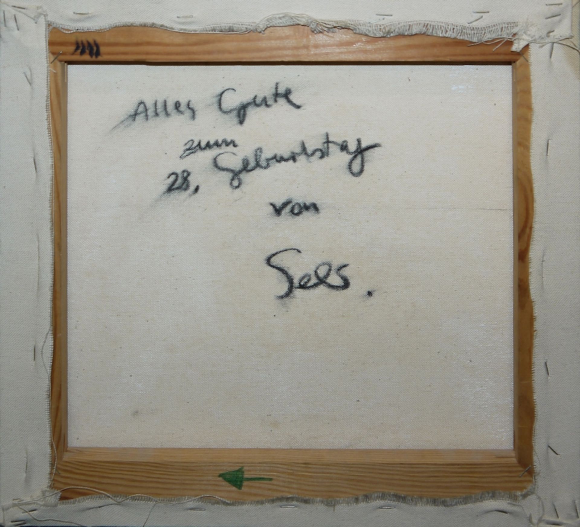 Sebastian Gögel, "Phantasie", Ölgemälde - Bild 2 aus 2